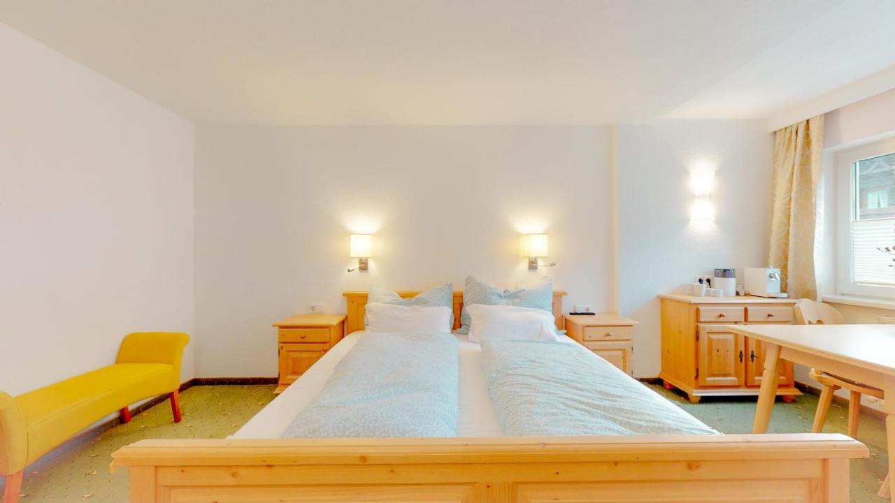 Zimmer Enzian Längenfeld Esterno foto